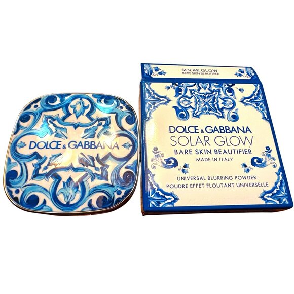 Dolce & Gabbana Solar Glow Universal Blurring Powder Airbrushed Finish Med Vibes - Picture 1 of 2